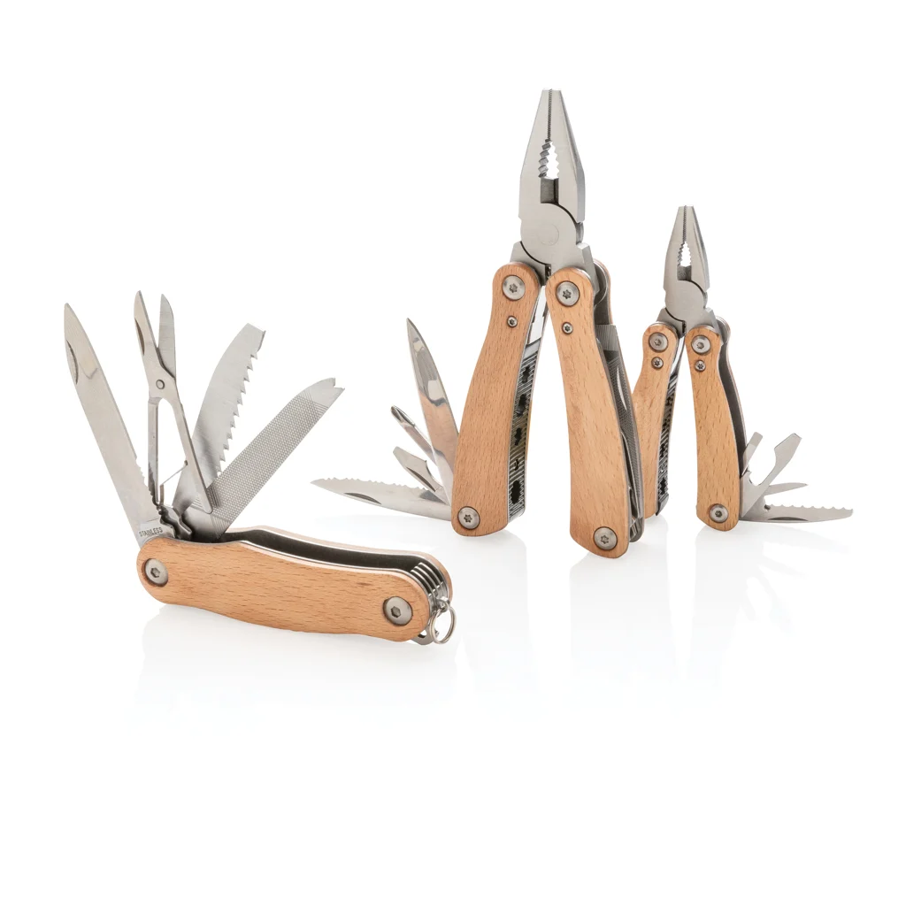 Mini houten multitool