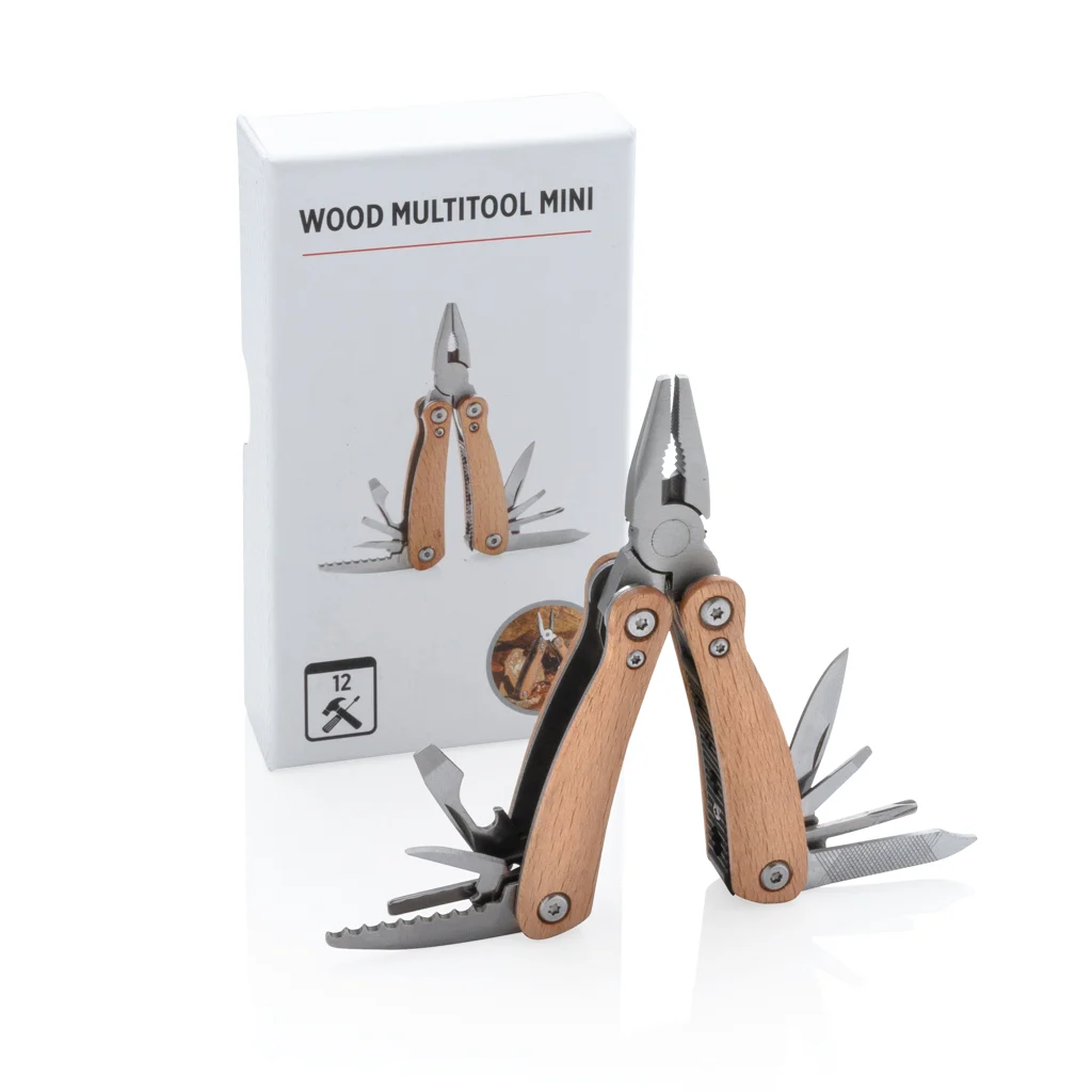 Mini houten multitool