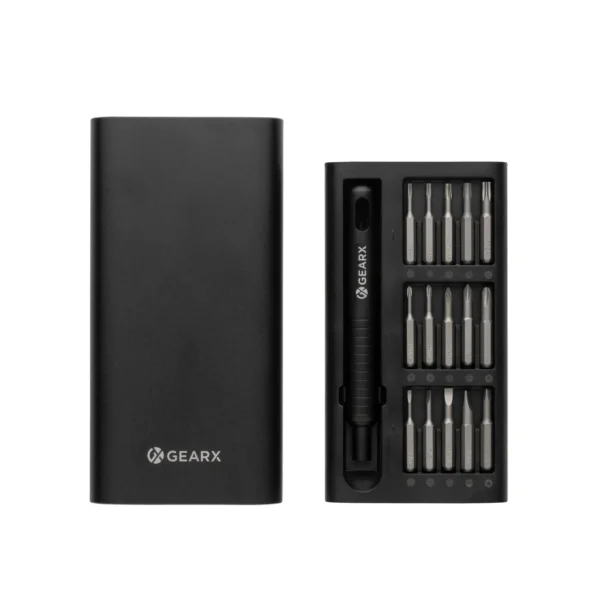 Gear X 31-in-1 precisie schroeven-draaierset zwart