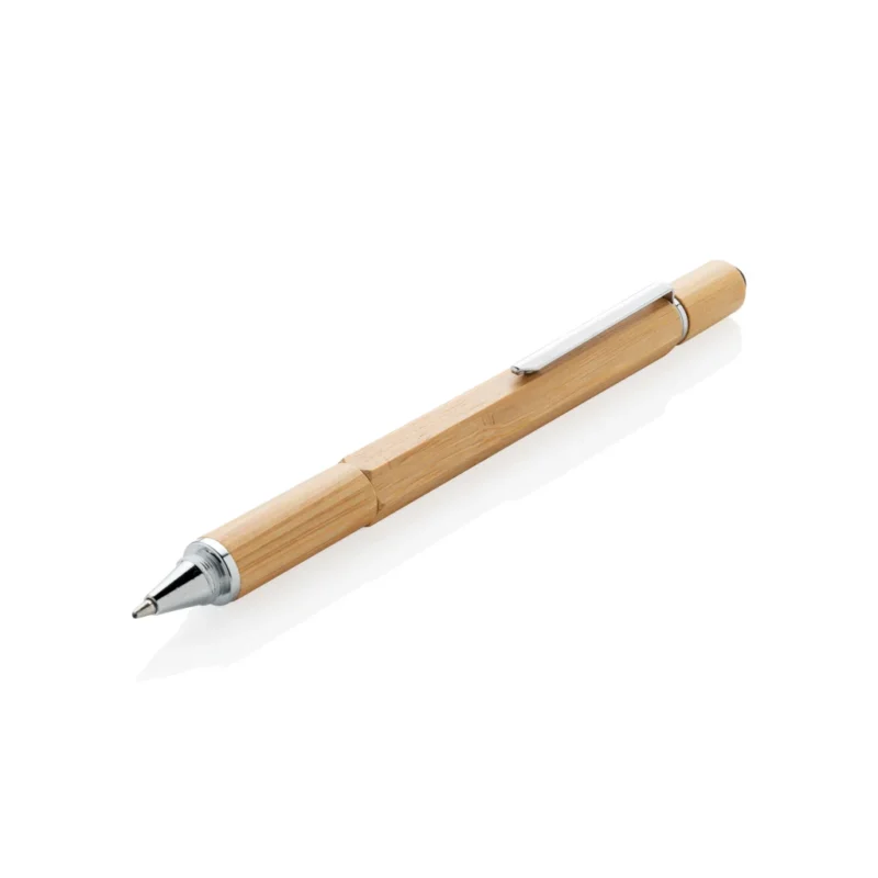 Bamboe 5 in 1 toolpen bruin