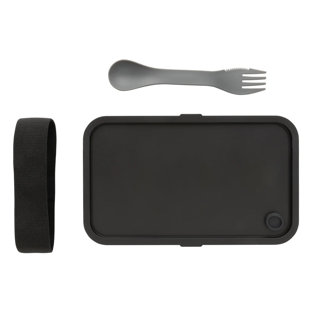 PP lunchbox met spork