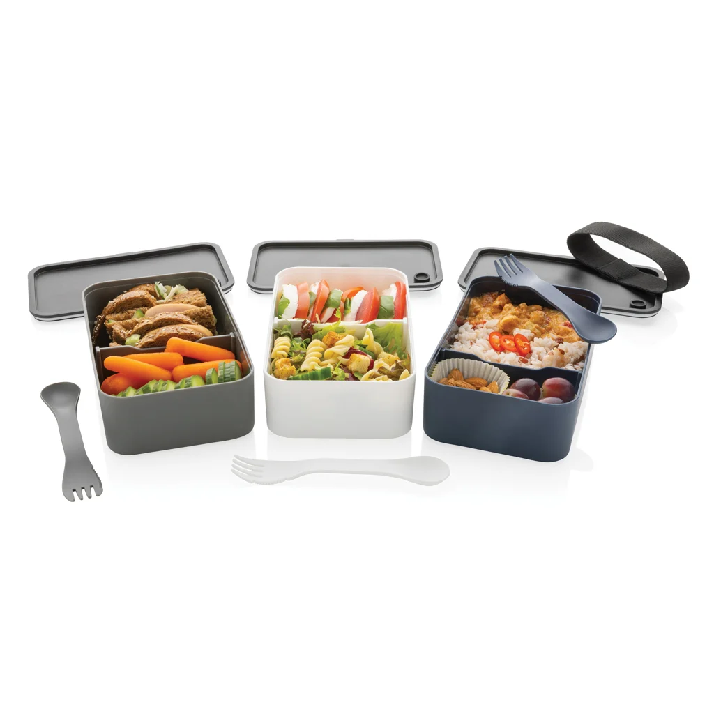 PP lunchbox met spork