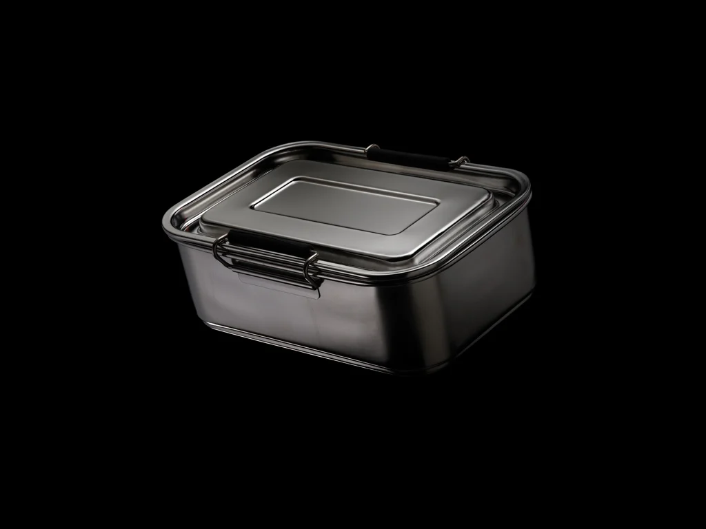 RCS gerecycled roestvrijstalen lekvrije lunchbox