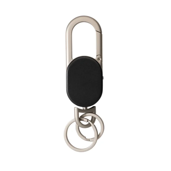 Keyfinder Dual keychain met wereldwijd lokaliseren zwart, grijs