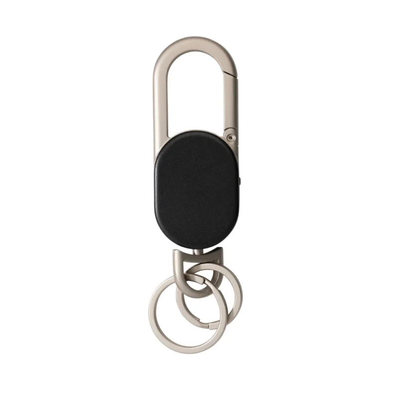 Keyfinder Dual keychain met wereldwijd lokaliseren zwart, grijs