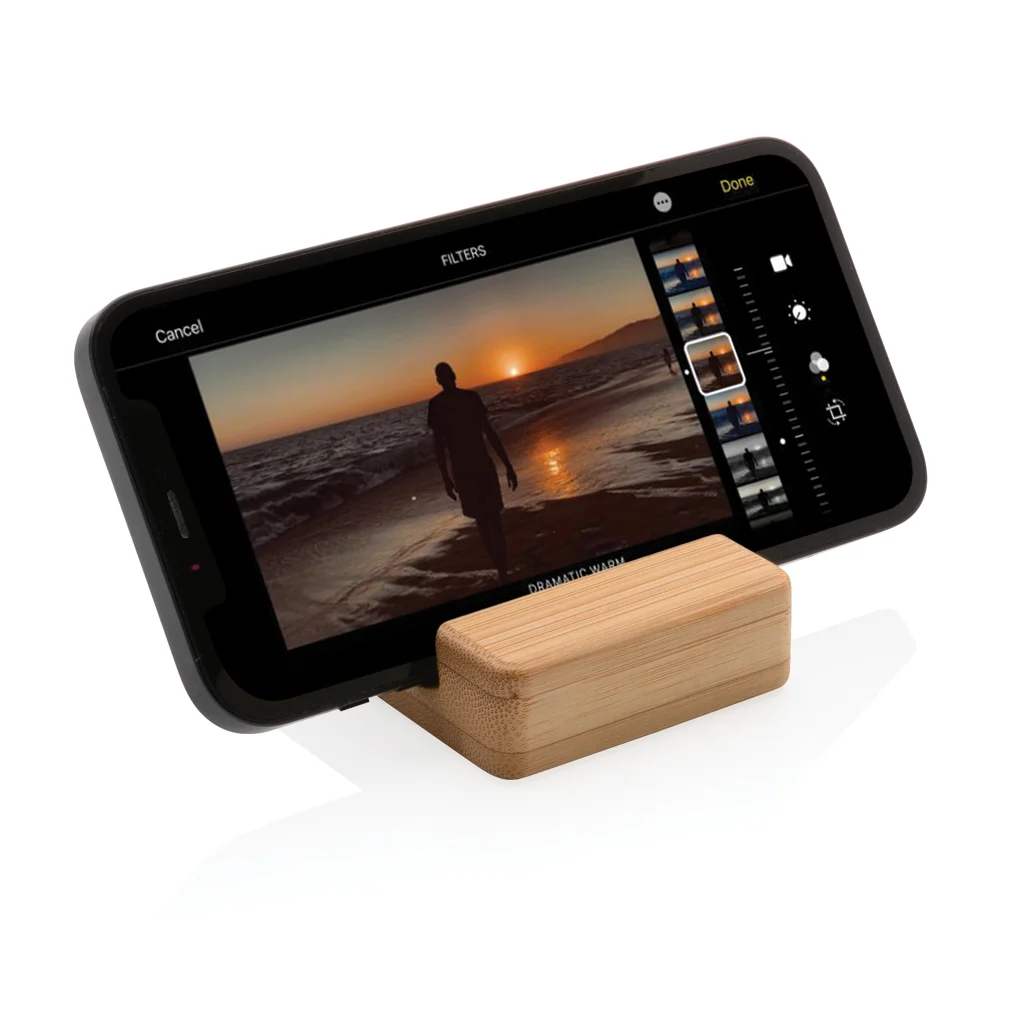 Bamboe telefoon standaard
