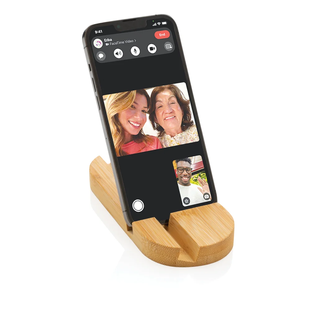 Bamboe tablet en telefoon stand