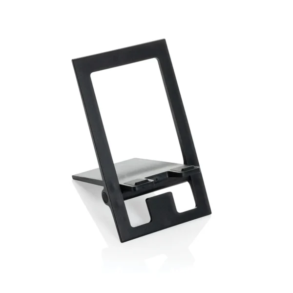 SnapStand RCS gerecycled plastic telefoonstandaard zwart