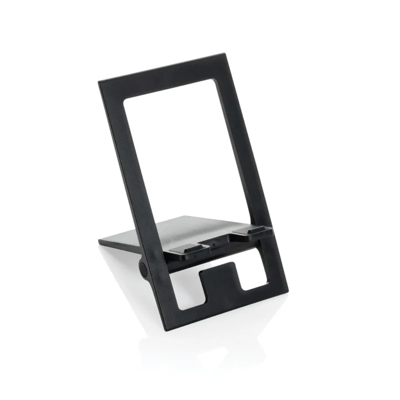 SnapStand RCS gerecycled plastic telefoonstandaard zwart