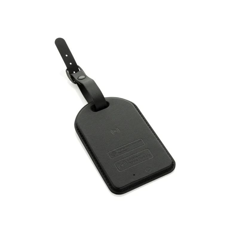 Globefind Dual RCS luggage tag met wereldwijd lokaliseren zwart