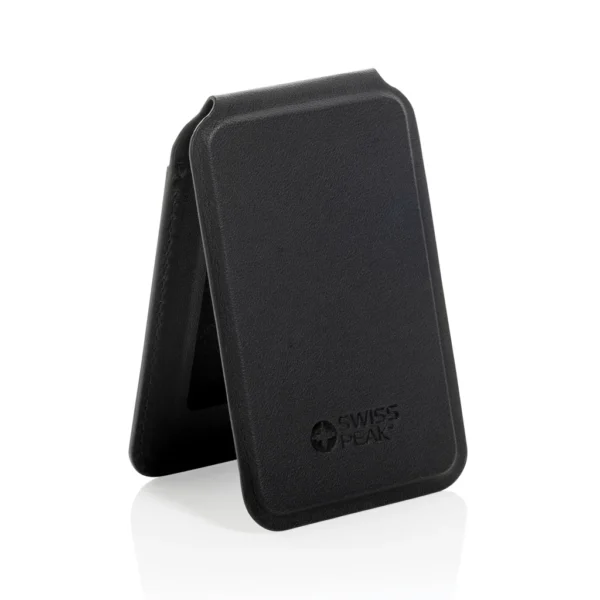 Magstand RCS gerecycled PU magnetische telefoon wallet zwart