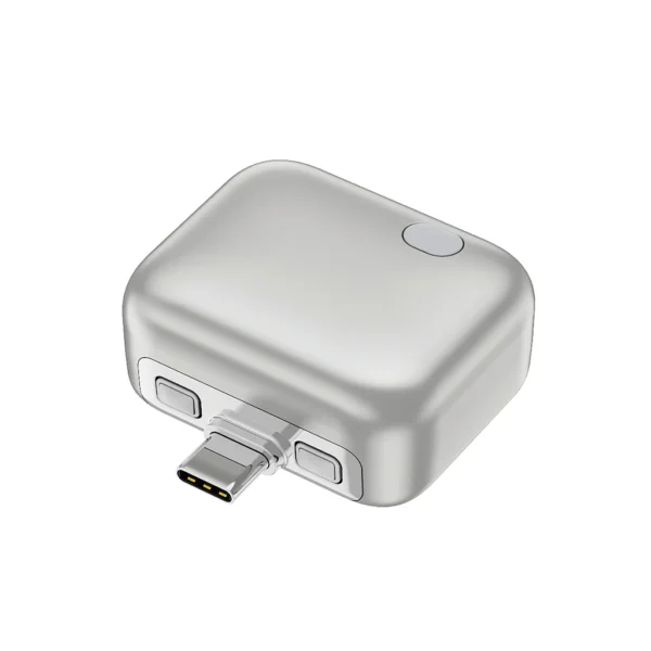 ChargeGuard RCS USB-C-adapter met autom. uitschakeling zilver