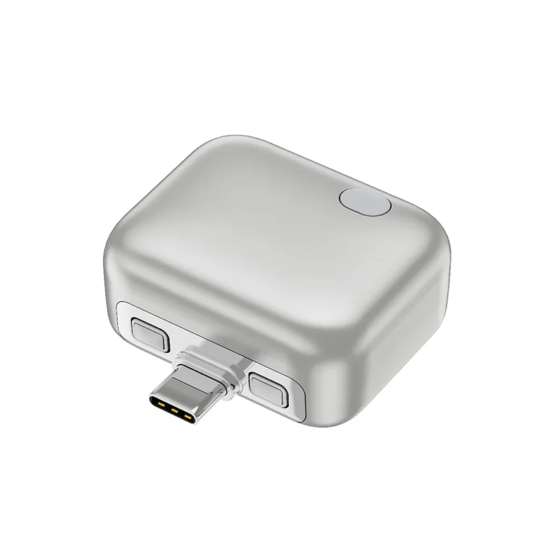 ChargeGuard RCS USB-C-adapter met autom. uitschakeling zilver