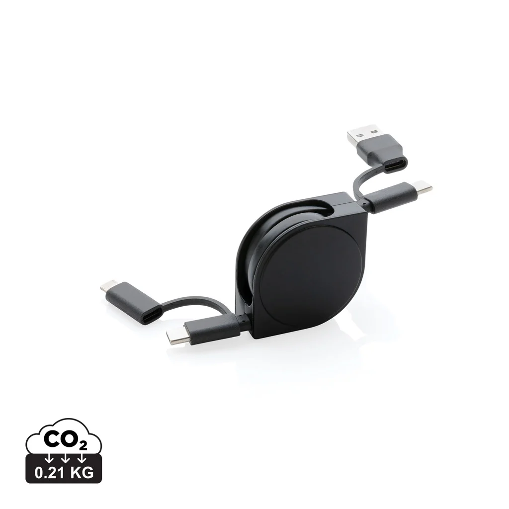 RCS standaard recycled plastic and TPE 4-in-1 kabel