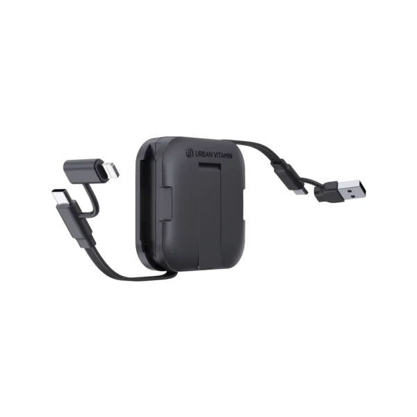 Urban Vitamin San Jose 100W standaard met uittrekbare kabel zwart