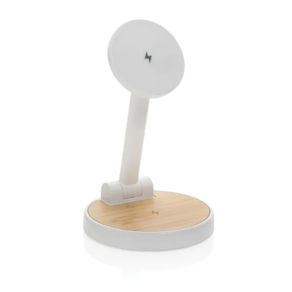 Ontario RCS rplastic 15W magnetische 2 in 1 lader wit
