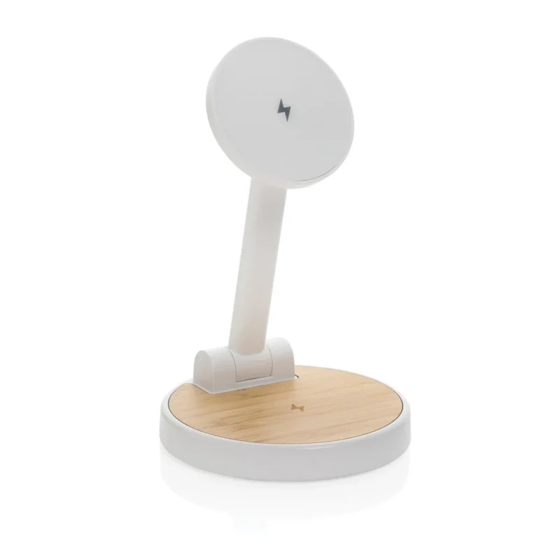 Ontario RCS rplastic 15W magnetische 2 in 1 lader wit