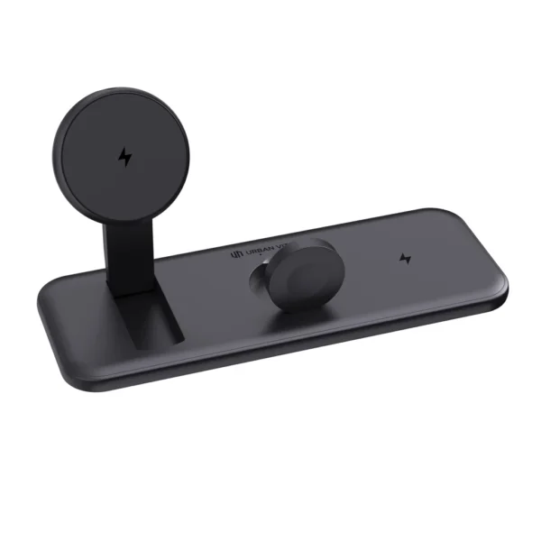 Urban Vitamin Torrance RCS 3-in-1 magnetische 15W oplader zwart