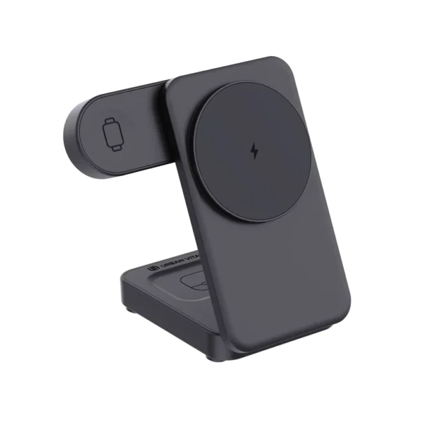 Urban Vitamin Arcadia RCS rplastic 15W 3-in-1 magn. oplader zwart