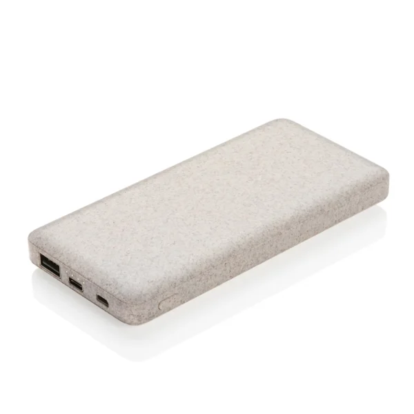Powerbank 10.000 mAh tarwevezel khaki