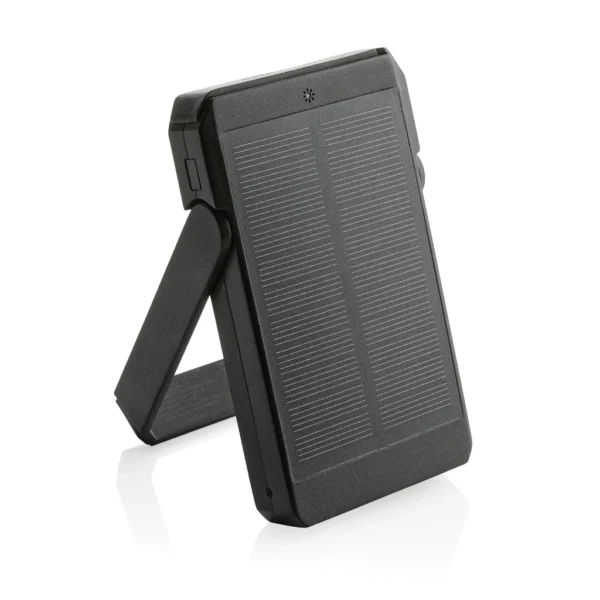 Skywave RCS rerecycled solar powerbank 5.000 mah 10W zwart