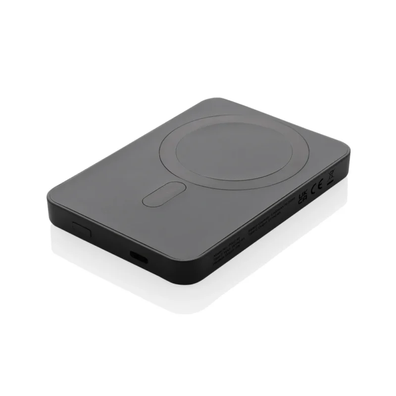 Magnetix RCS rplastic 5000 mah magnetische powerbank zwart