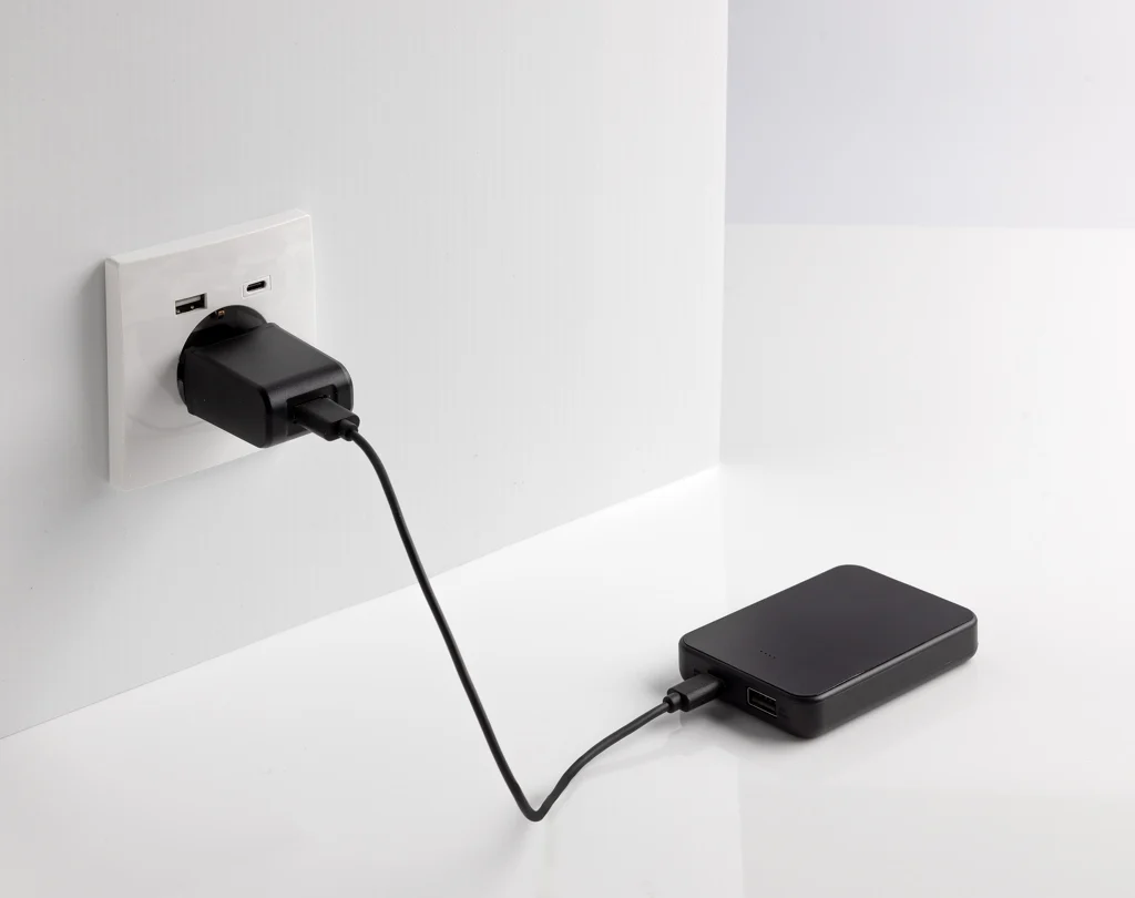 Boostcore RCS recycled plastic powerbank 5.000mAh met USB C