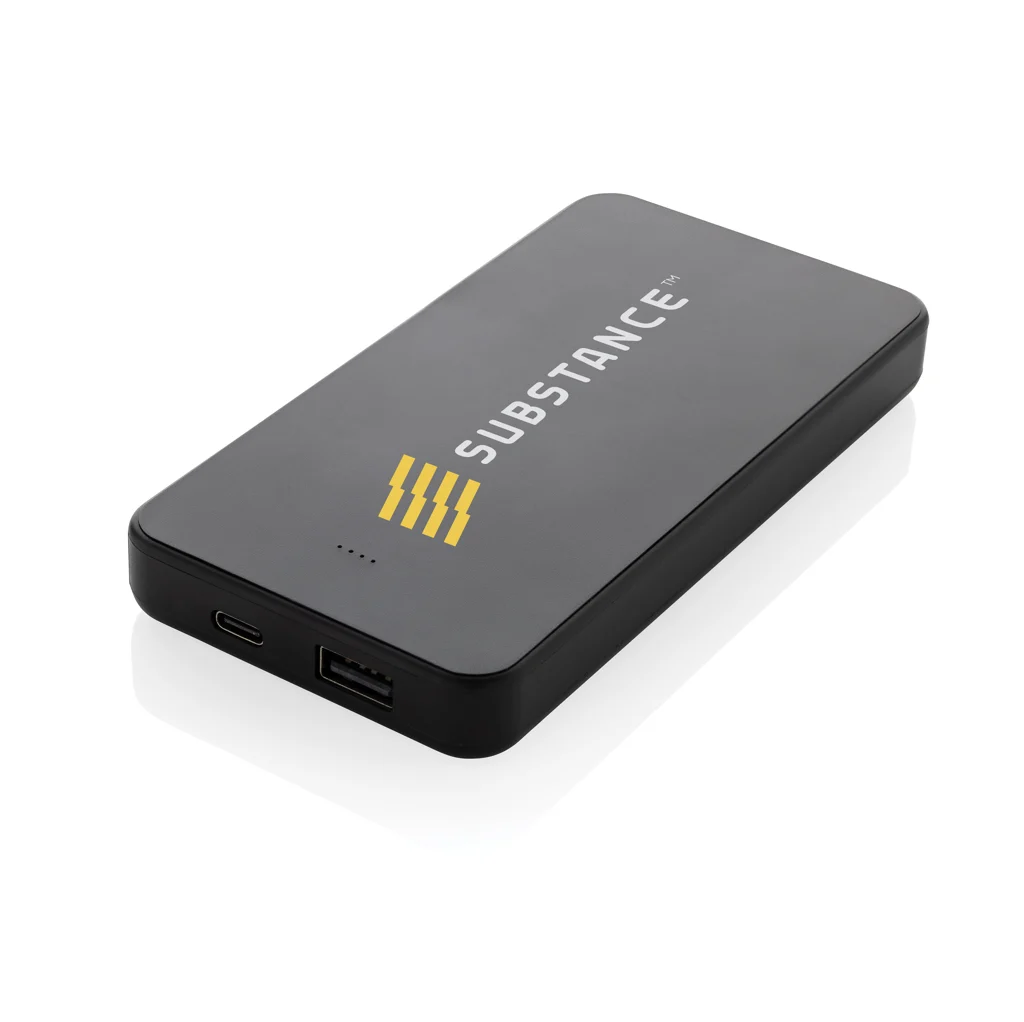 Boostcore RCS recycled plastic powerbank 10.000mAh met USB