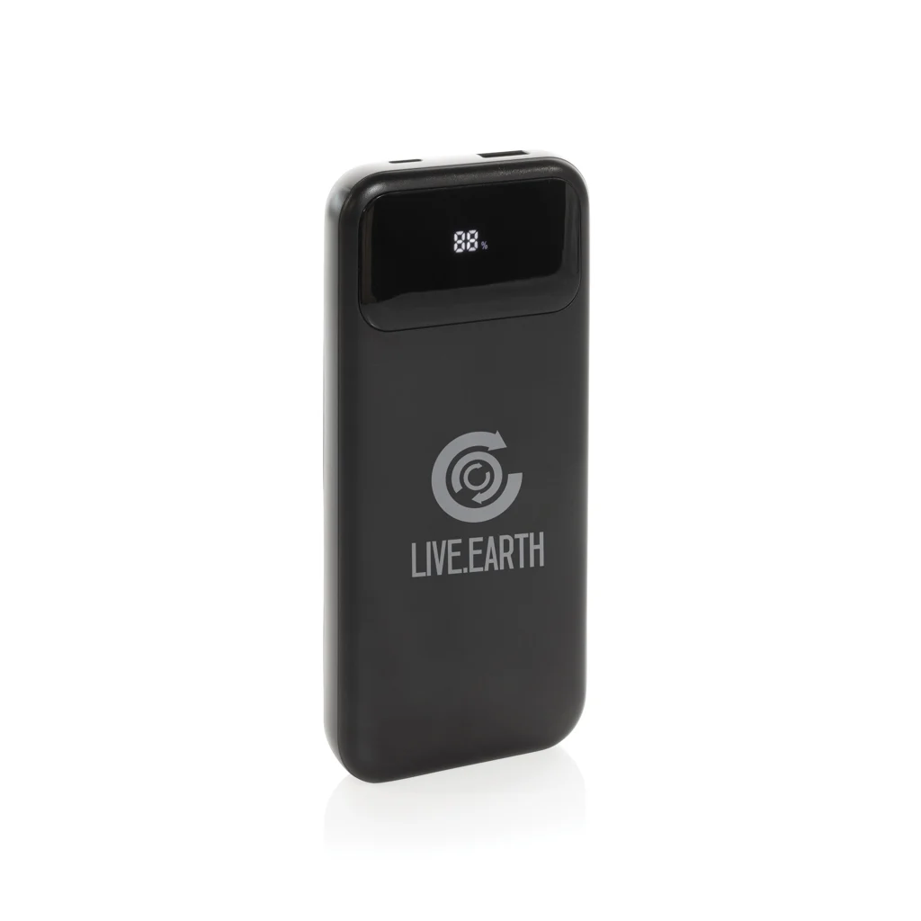 Turbopack RCS rplastic powerbank 10.000 ingebouwde kabels