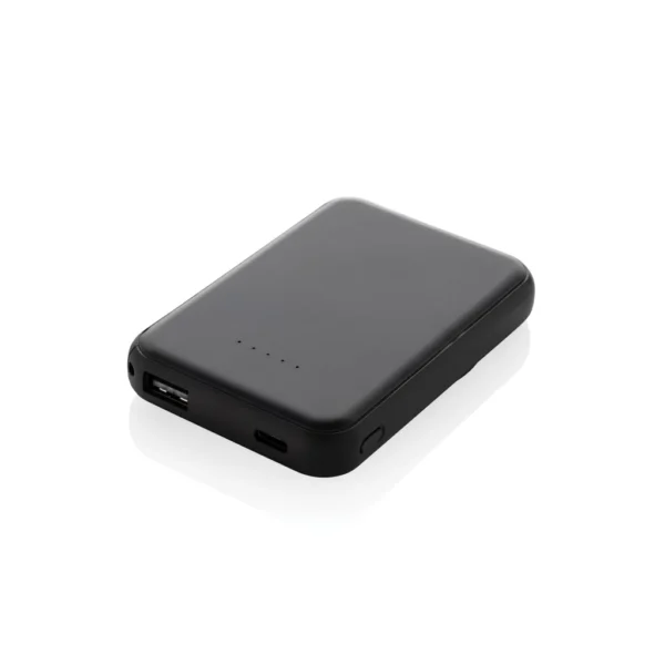 Stellar RCS rplastic 5000 mah 5W magnetische powerbank zwart