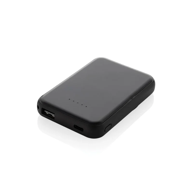 Stellar RCS rplastic 5000 mah 5W magnetische powerbank zwart