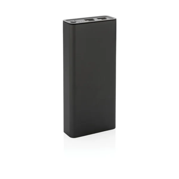 Terra RCS gerecyclede 20W aluminium powerbank 20.000 mAh grijs
