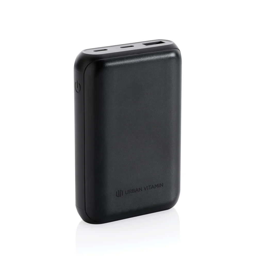 Urban Vitamin Alameda 10.000 mAh 18W PD powerbank zwart