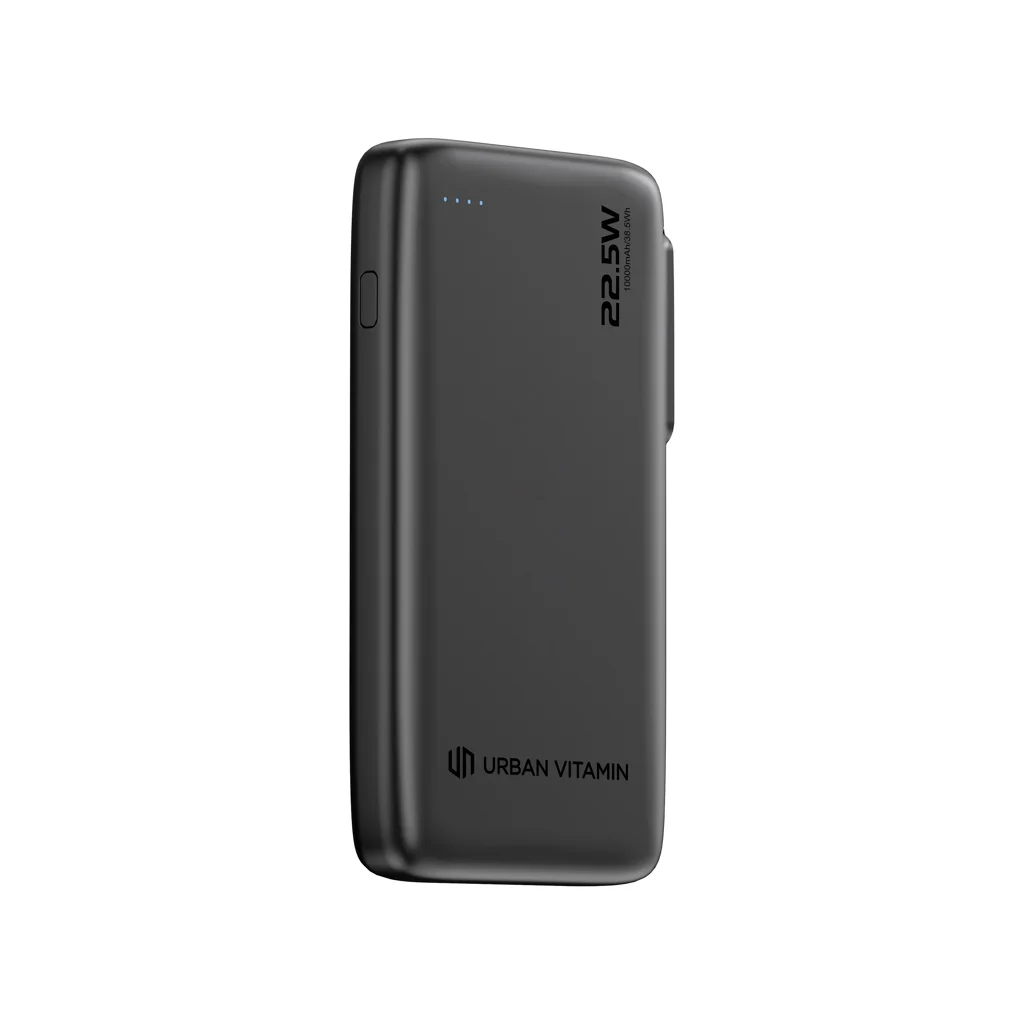 Urban Vitamin Emeryville 20W 10.000 mAh powerbank zwart