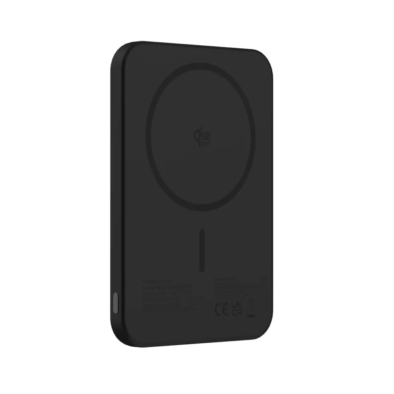 Urban Vitamin Pomona 5000mAh Qi2.2 25W magnetische powerbank zwart