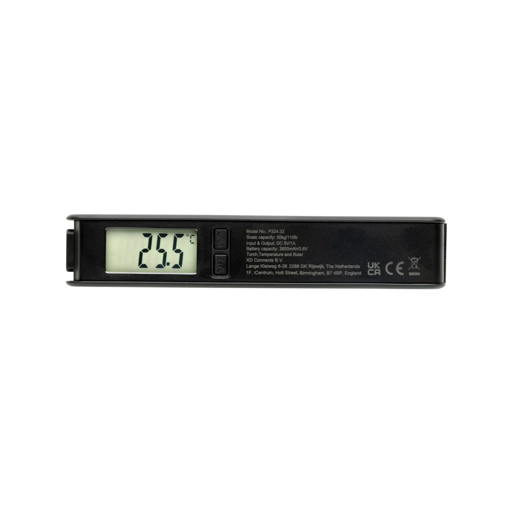 Swiss Peak 5-in-1 bagageweegschaal, powerbank en zaklamp