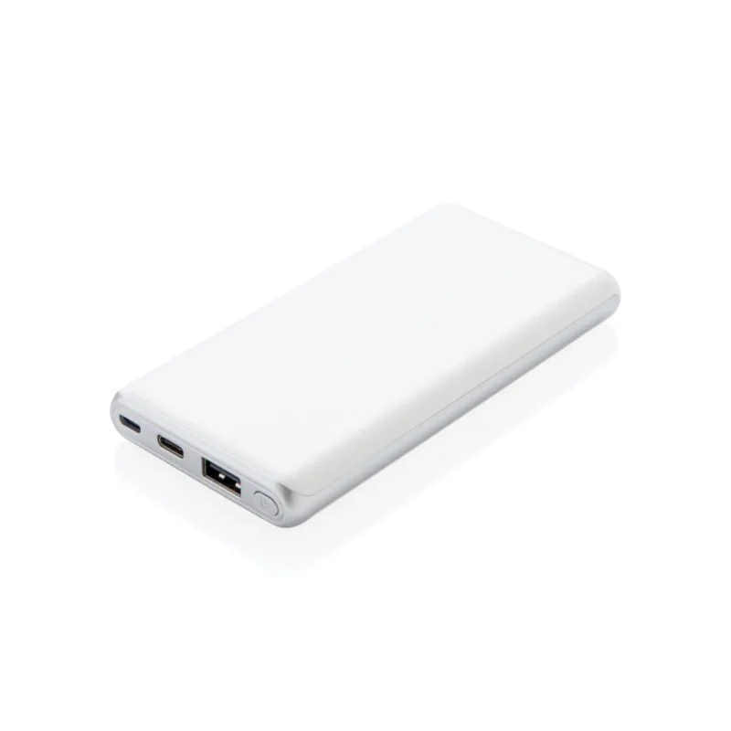 Ultra snelle 10.000 mAh powerbank met PD wit