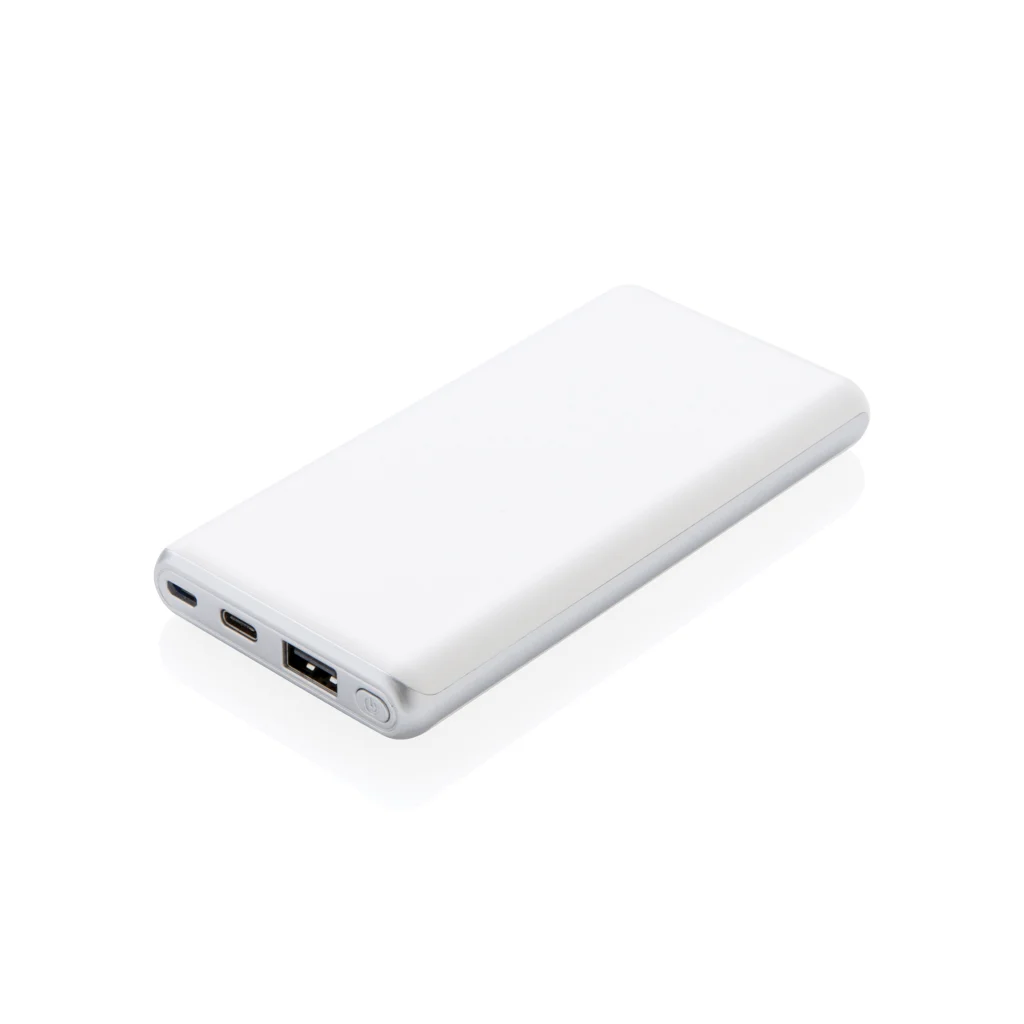 Ultra snelle 10.000 mAh powerbank met PD wit