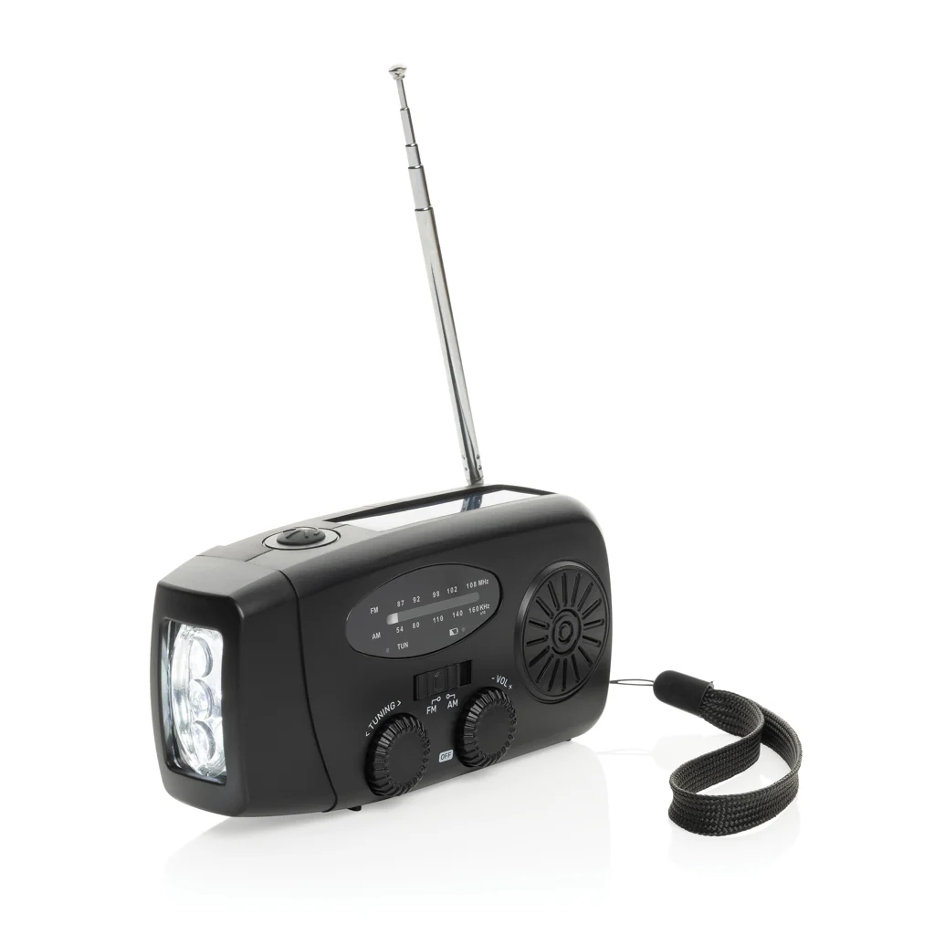 RescueWave noodradio van RCS gerecycled plastic