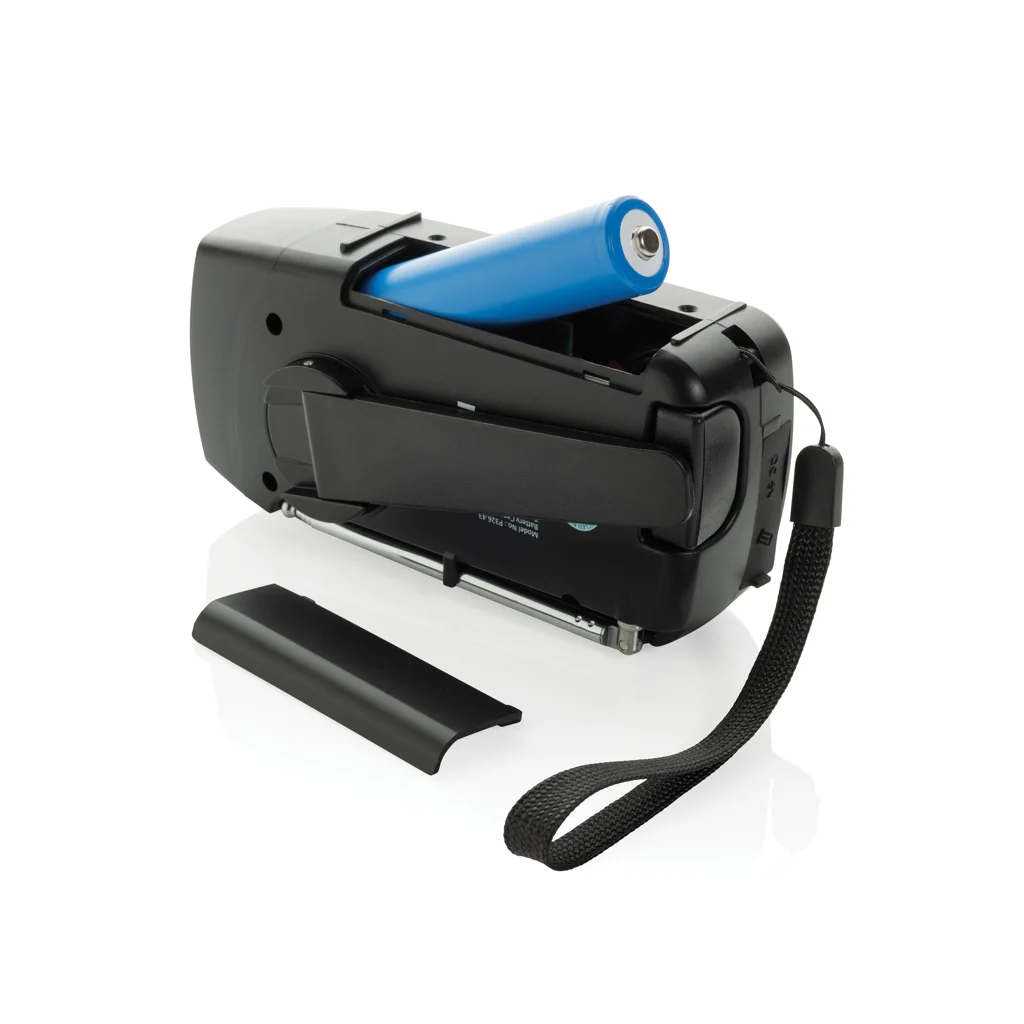 RescueWave noodradio van RCS gerecycled plastic