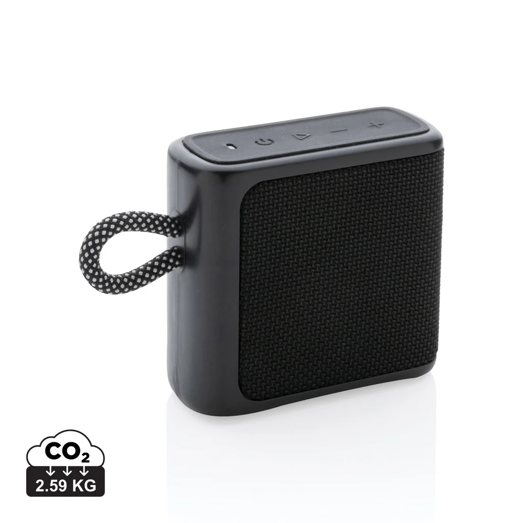 Splash IPX6 3W speaker zwart