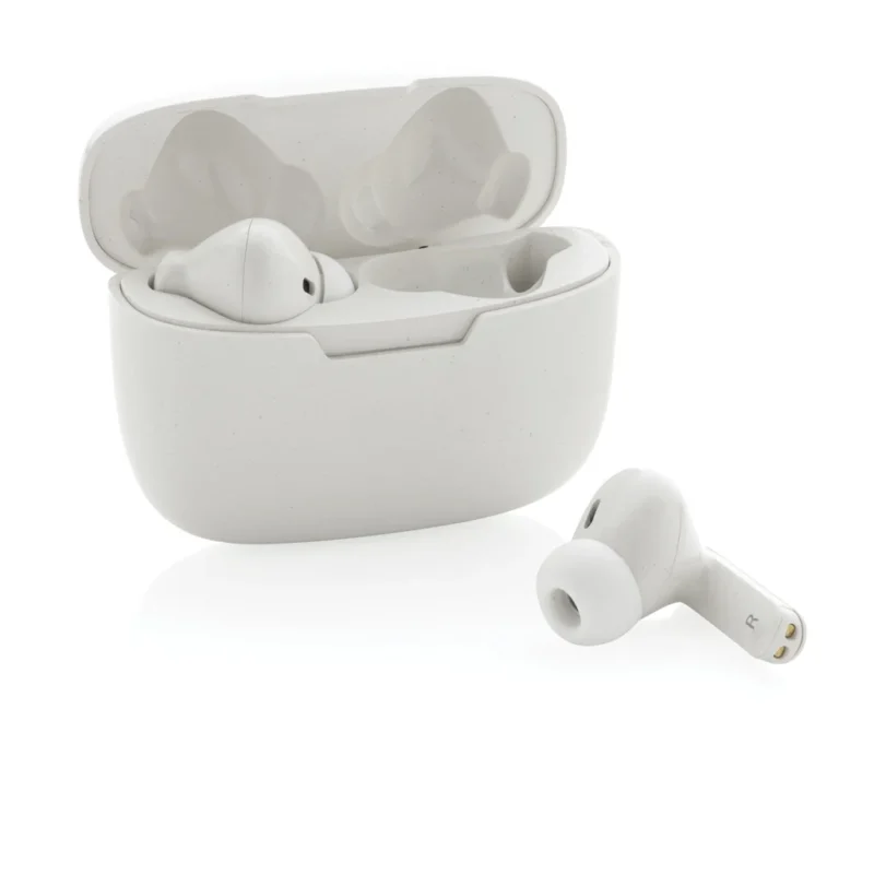 RCS gerecycled plastic Liberty Pro draadloze oordoppen wit