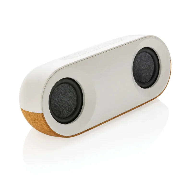 Oregon RCS gerecycled plastic en kurk 10W speaker bruin