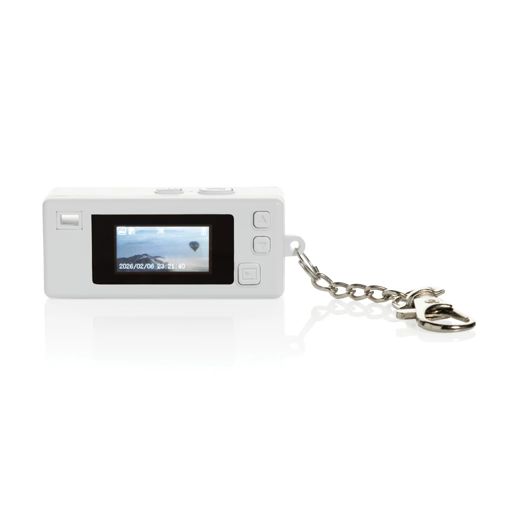 Cliq it RCS gerecyclede plastic sleutelhangercamera