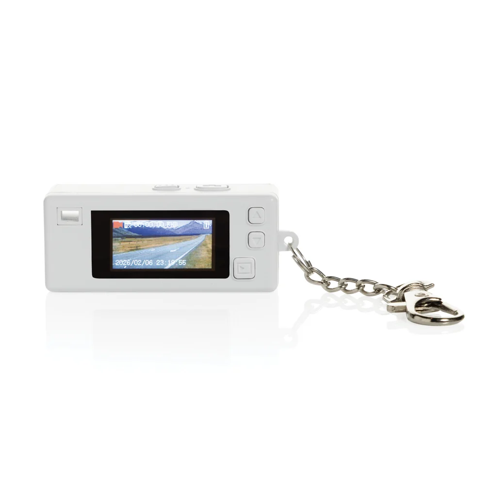 Cliq it RCS gerecyclede plastic sleutelhangercamera