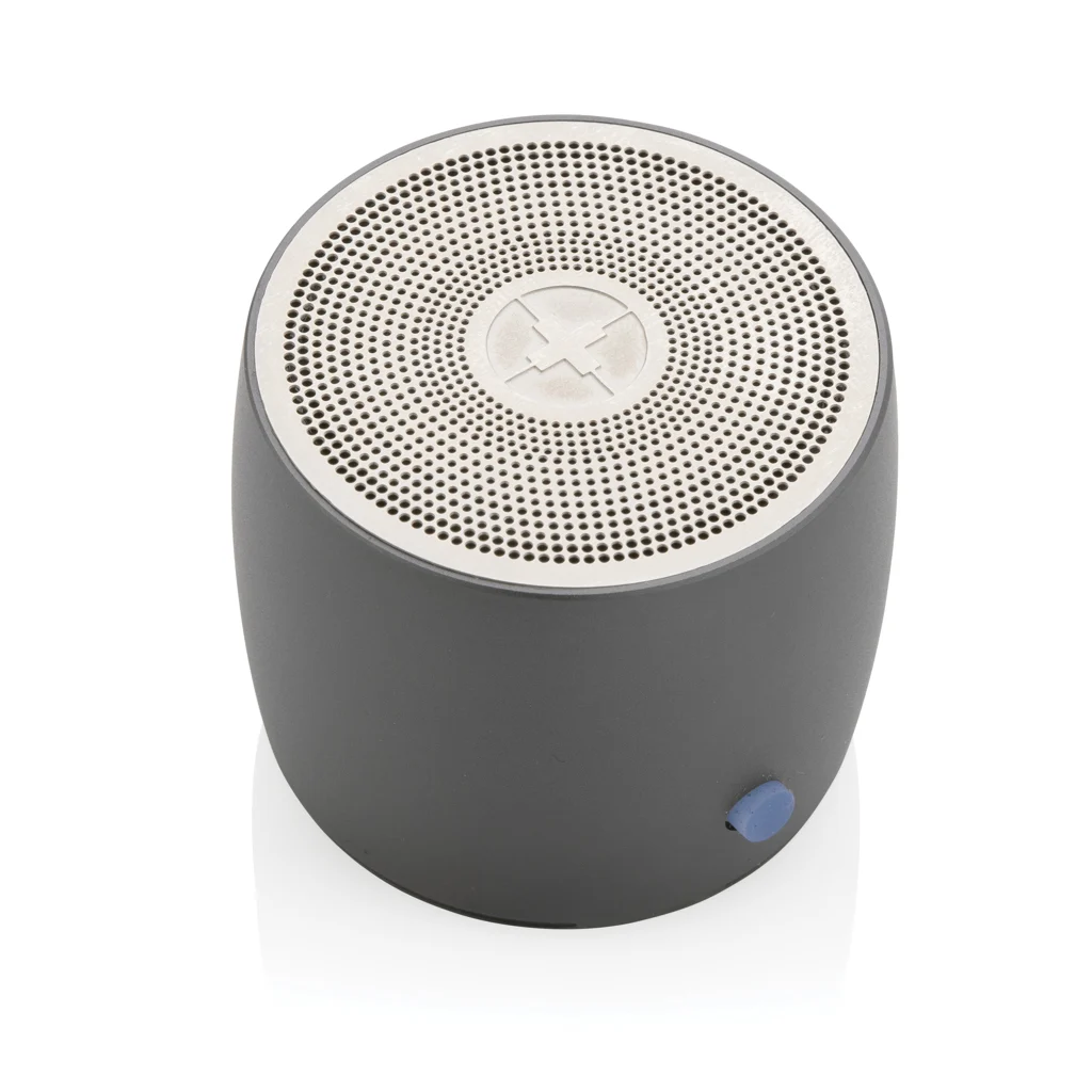 Swiss Peak RCS gerecycled aluminium 3W bass speaker