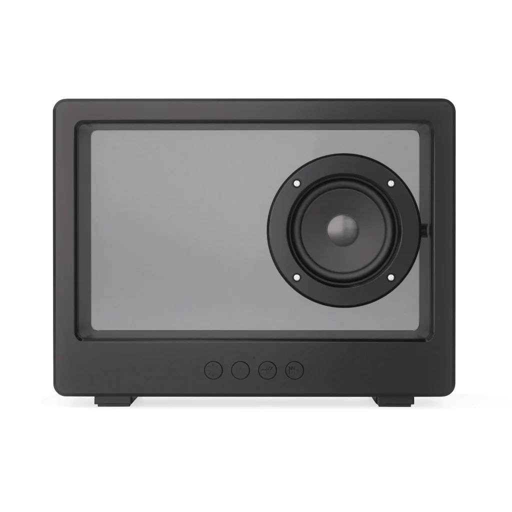 Soundclear transparante 5W draadloze speaker zwart