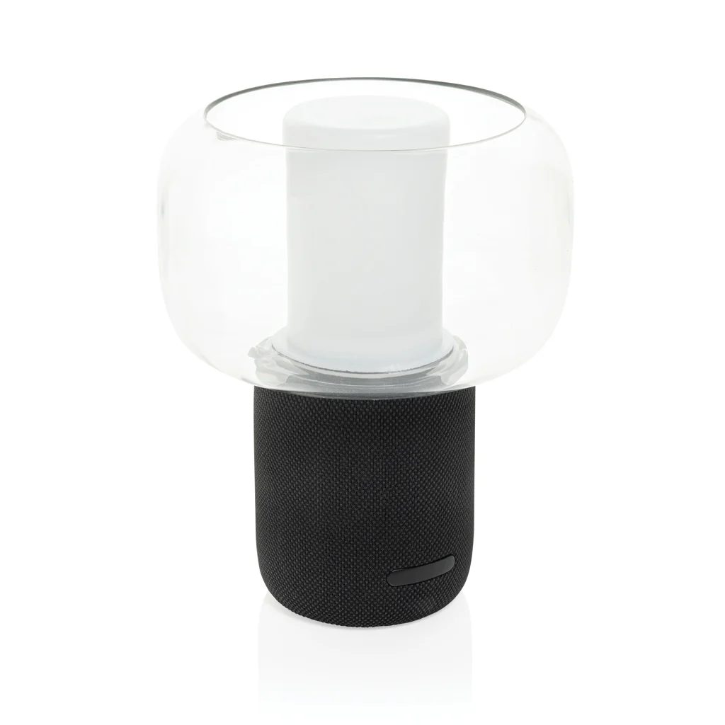 Lux RCS rplastic 10W luidspreker/lamp zwart