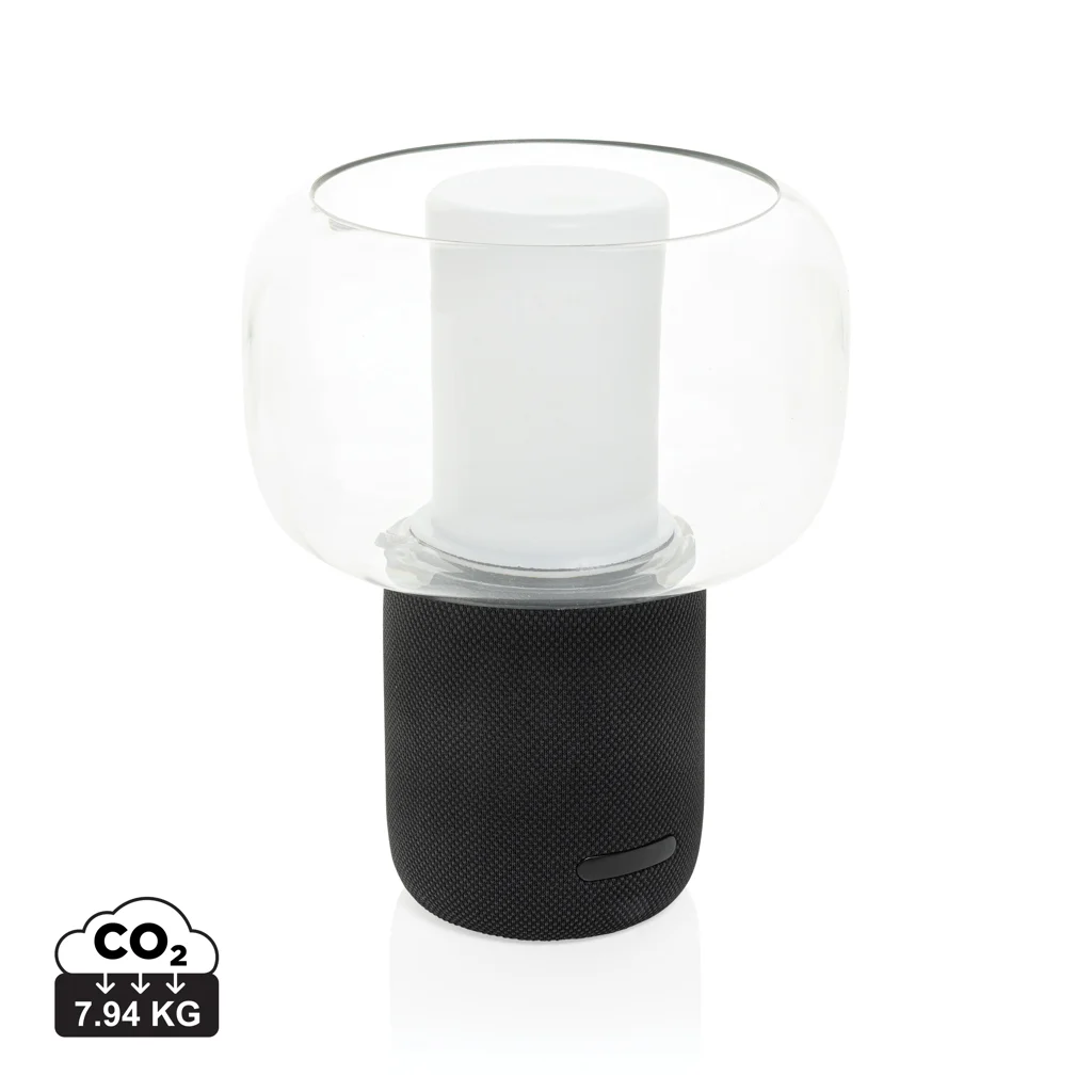 Lux RCS rplastic 10W luidspreker/lamp zwart