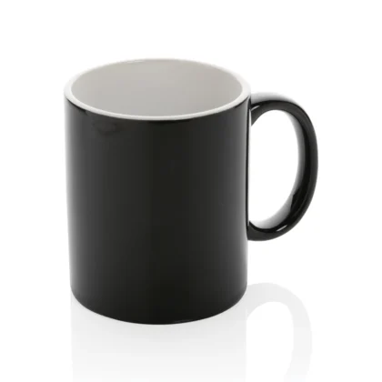 Keramische classic mok 350 ml zwart